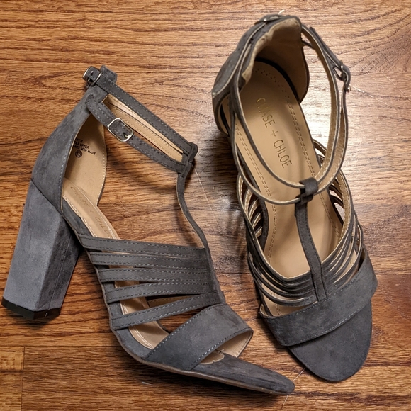 👠NWOT Strappy Heels - Picture 5 of 8